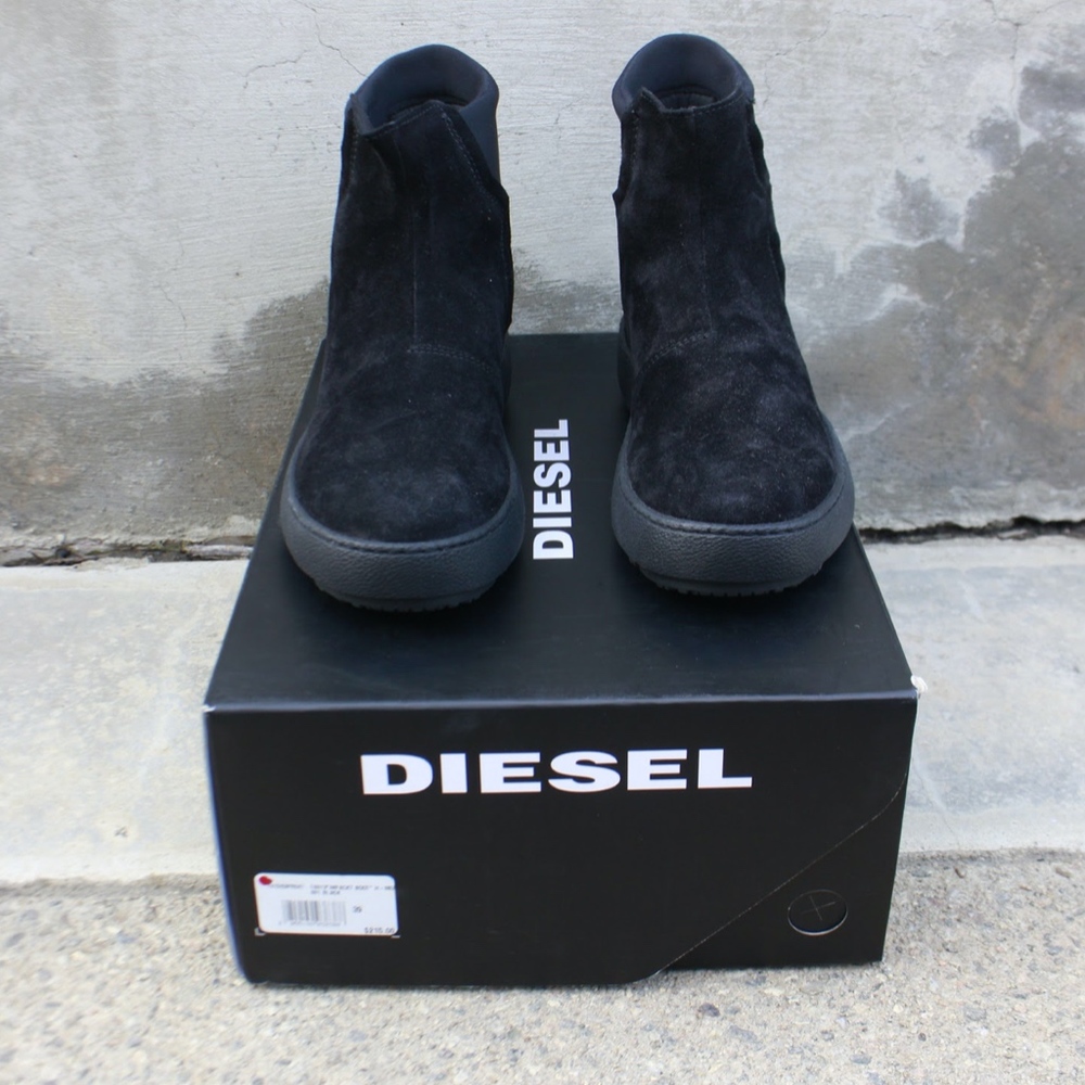 DIESEL H-Modh Inpackt Boot Black Mens - Picture 3 of 6